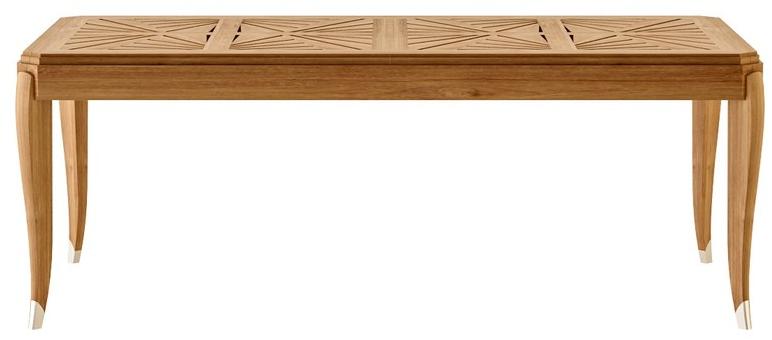 ASTELLO Прямоугольный садовый стол из тикового дерева раздвижной Jonquille Jq.tr1.l1.10 - Вид №3