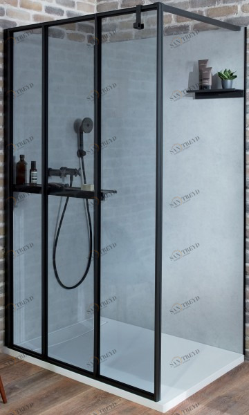 E94WS30-B1 Фиксированное душевое ограждение Jacobdelafon NOUVELLE VAGUE Santreyd