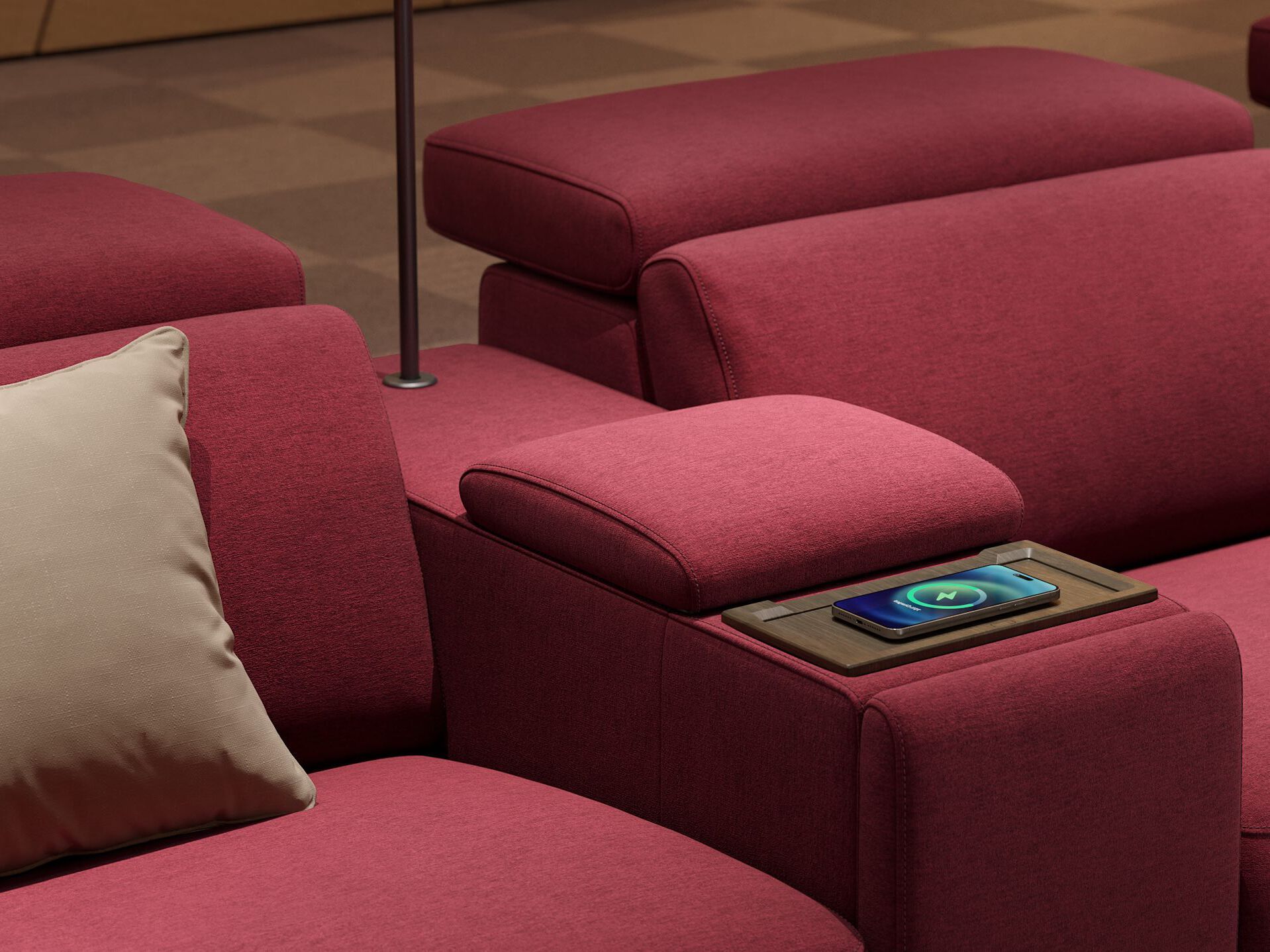 2-местный тканевый диван Sofanella Sorrento Kino ARCH-00052166 - Вид №1