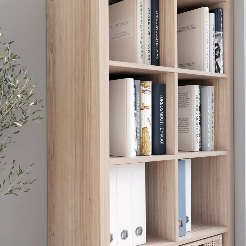 Стеллаж Konsensa Руан - 8 секций для элегантного хранения в классическом стиле 89410094 STLM-1573540 - Вид №3