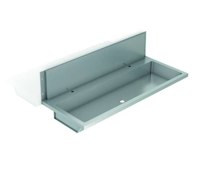 GW08 28 04 01 Genwec Коллективная мойка из нержавеющей стали Satin 304, 1200 мм 