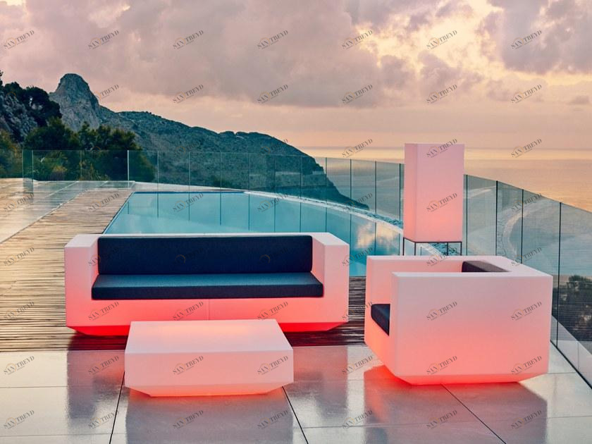 VONDOM Яркий садовый диван Vela sun-id-1447708