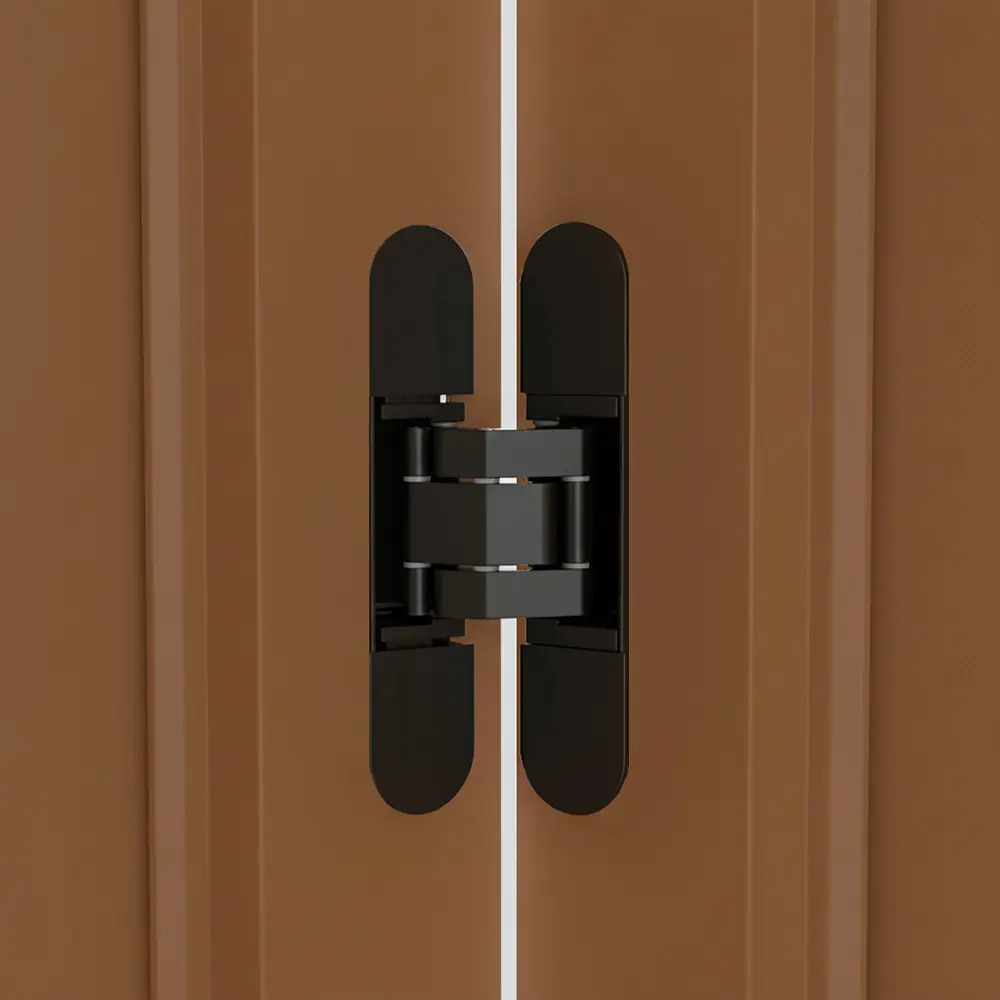 Скрытая петля дверная U3D3000 115x23x26 мм ЦАМ цвет черный ARMADILLO STLM-2007682 - Вид №5