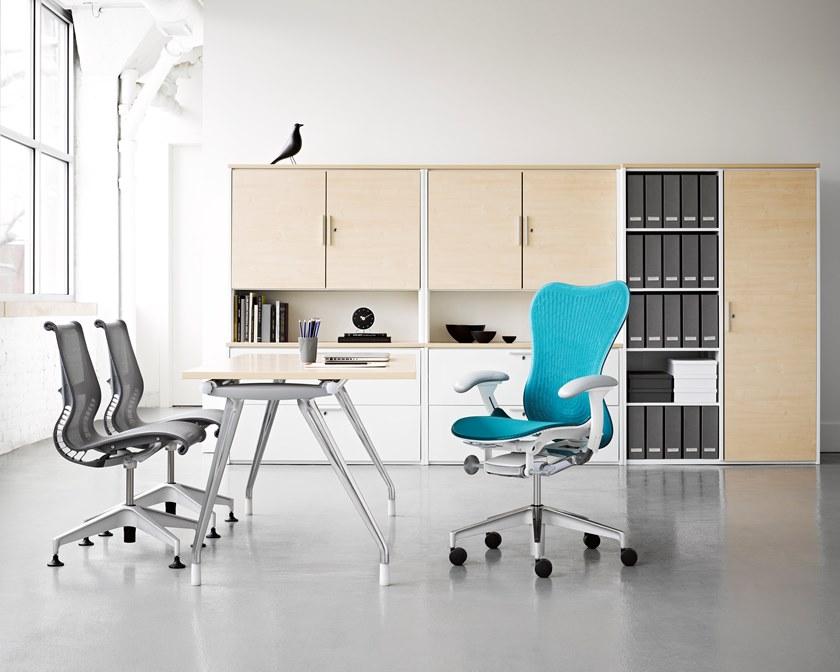 Herman Miller Эргономичное вращающееся офисное кресло из ткани бабочки Mirra 2 sun-id-1478862 - Вид №27