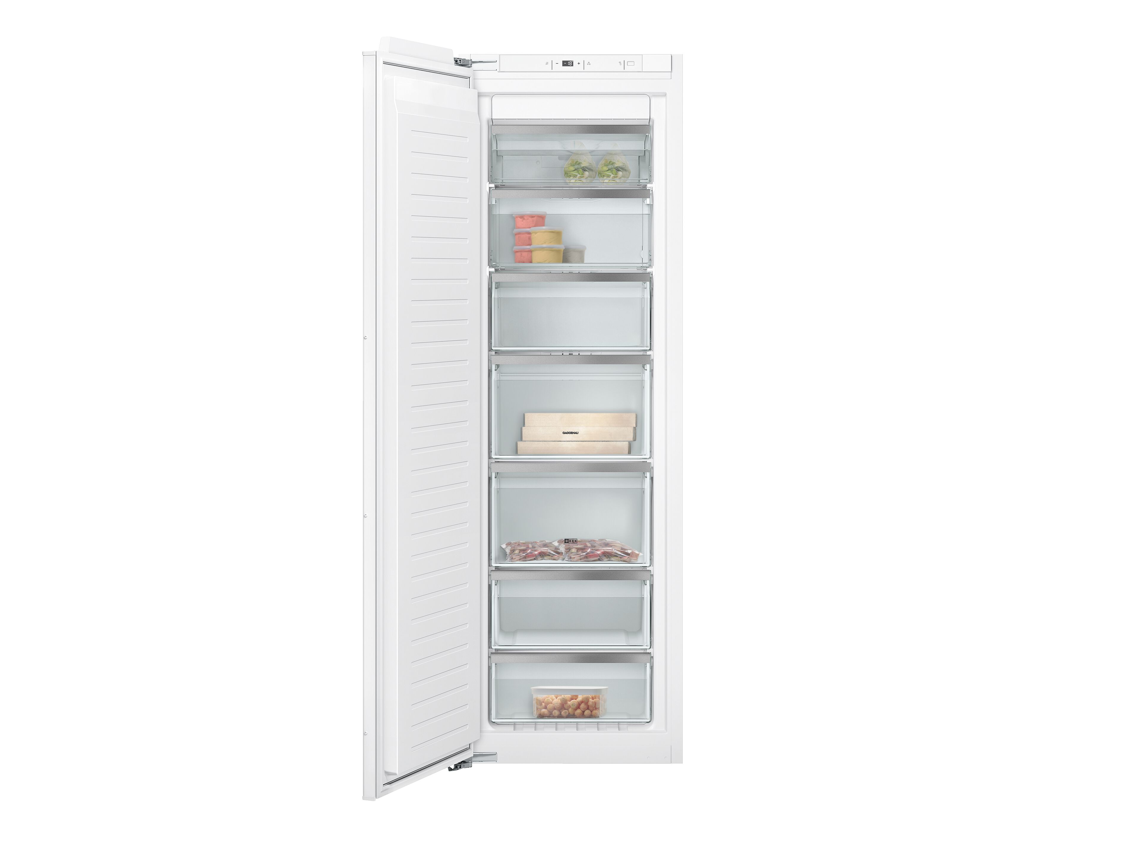 Вертикальный встраиваемый морозильник без мороза GAGGENAU серия 200 ARCH-00016053