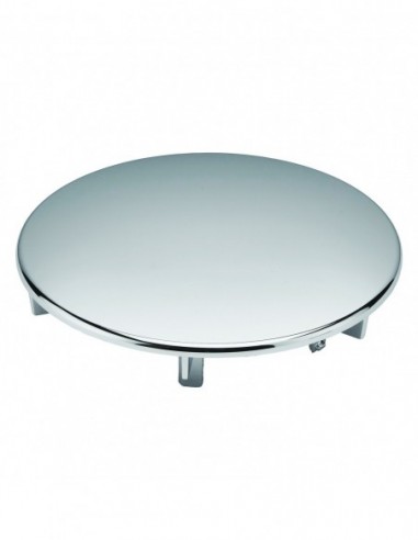 032000 000 00  Крышка для сверхплоского слива Minime для поддона с отверстием диаметром 90 мм, хромированный АБС-пластик Valentin Хром  - Вид №1