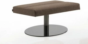 Billiani Поворотный стул с тканевой обивкой Inka steel