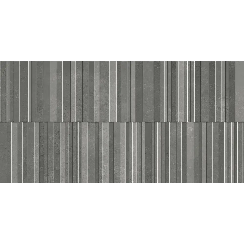 Настенная плитка KREAFORTA Mersey Dark 20x40 см 1.62 м² матовая цвет графит 89413667 STLM-2013287 - Вид №1