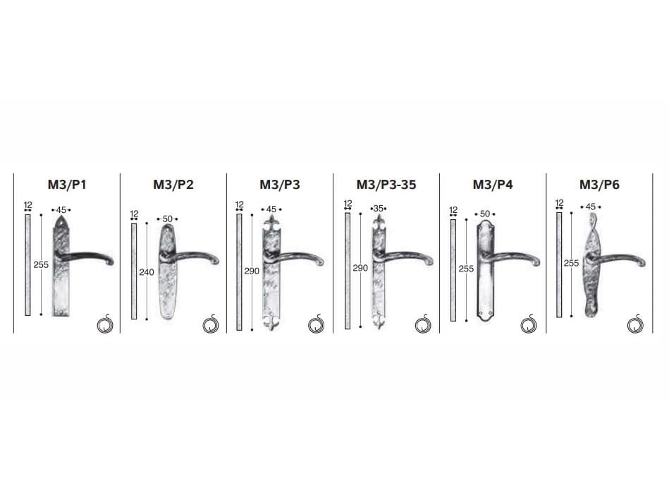 Бронзовая ручка на розетке GIARA ART DESIGN-BRONZE Готика ARCH-00058884 - Вид №6