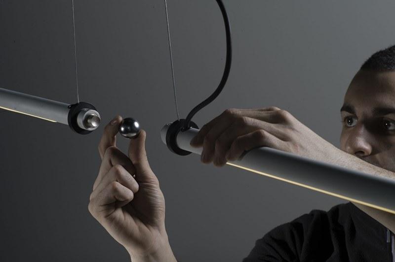 Martinelli Luce Светодиодный подвесной светильник из алюминия Colibrì 2080/1/ne Colibri - Вид №8