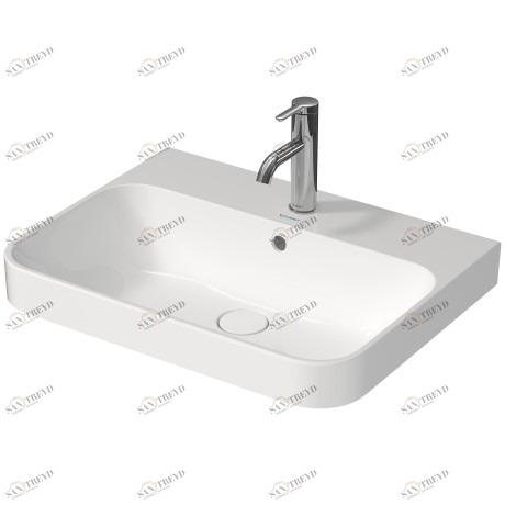 2360606160 Подвесная раковина настенная овальная Duravit Happy D.2 Plus
