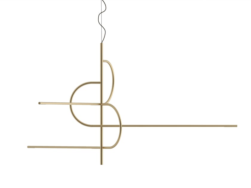 Латунный светодиодный подвесной светильник Gallotti&Radice Ключ к небесам ARCH-00069373