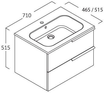 BERLONI BAGNO Мебель для ванной с зеркалами Plana sun-id-1420520 - Вид №2
