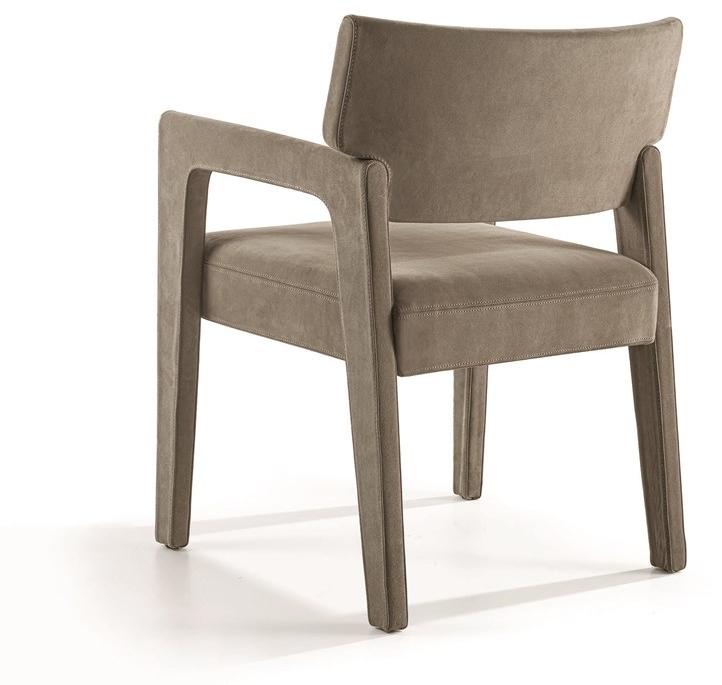 Longhi Мягкое кожаное кресло с подлокотниками Loveluxe 2020 – sartoria collection U 179 - Вид №1