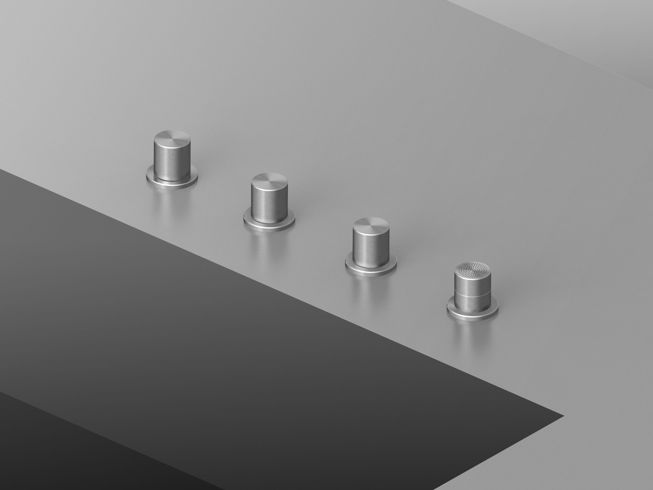 Набор гидропрогрессивных ванн с ручным душем Quadrodesign Hum ARCH-00144692