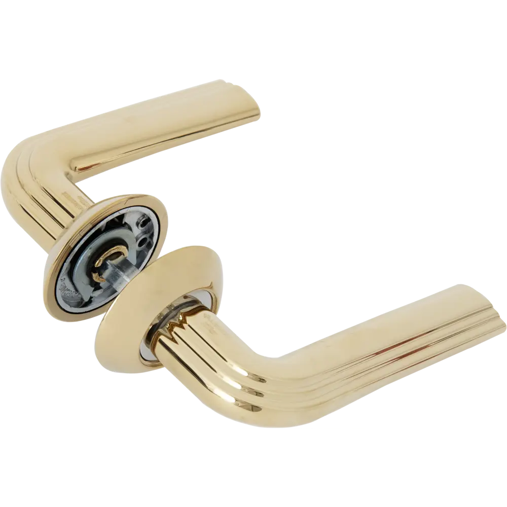 Дверные ручки Sillur 126 P.GOLD, без запирания, цвет золото 82720392 STLM-2064079 Santreyd 