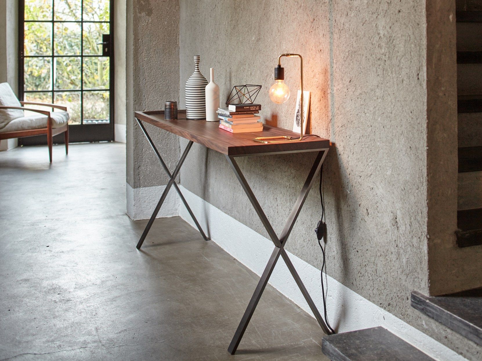 Деревянная прямоугольная консоль more Lax ARCH-00120990 - Вид №3