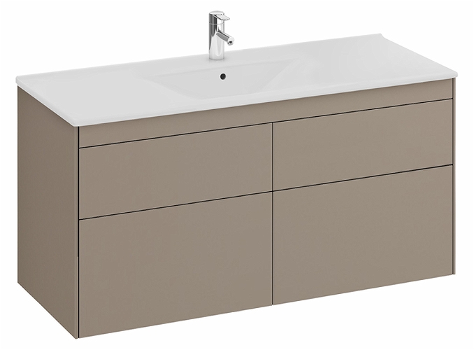 47428 IFO Sense тумба под умывальник с четырьмя ящиками, W = 1200 мм, W1 = 1210 мм, мол. - Вид №6