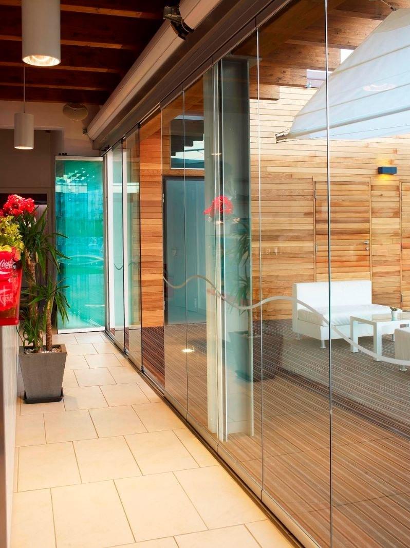 SUNROOM Складное алюминиевое окно Sistemi tuttovetro sun-id-1384371 - Вид №3