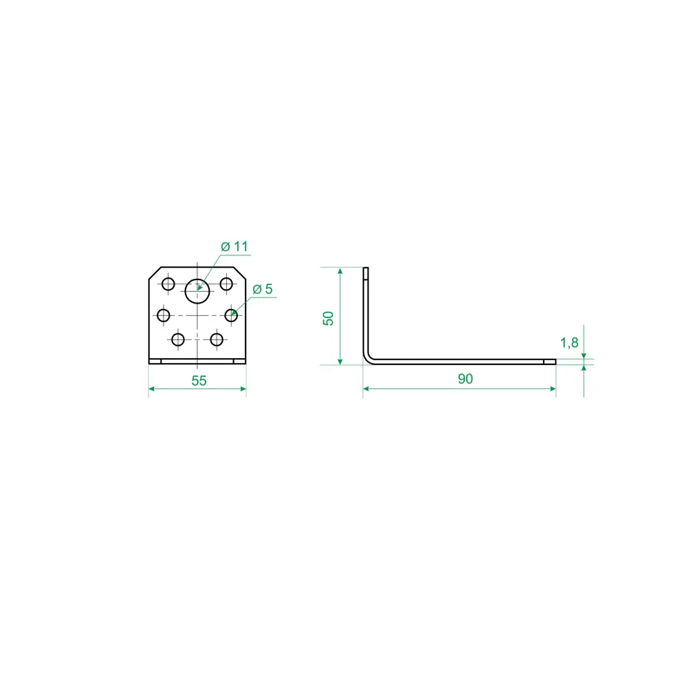 Santreyd Асимметричный крепежный уголок для сложных соединений 84857886 STLM-0056283 - Вид №4