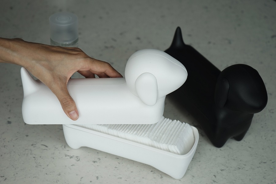 Коробка для мелочей Dacholder, черная Qualy QL10291BK - Вид №5