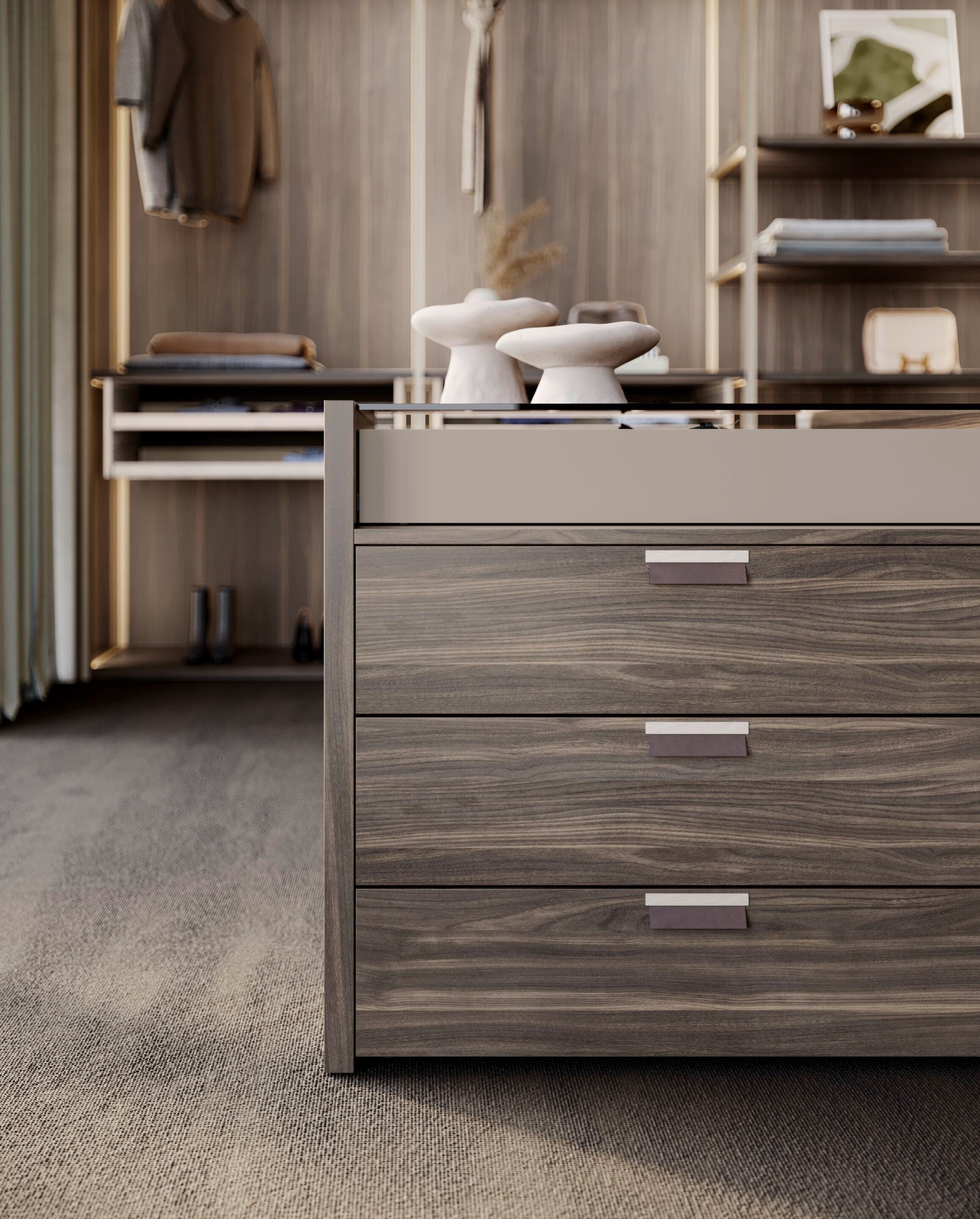 Деревянный островной комод Olivieri ISOLA LOFT ARCH-00050740 - Вид №3