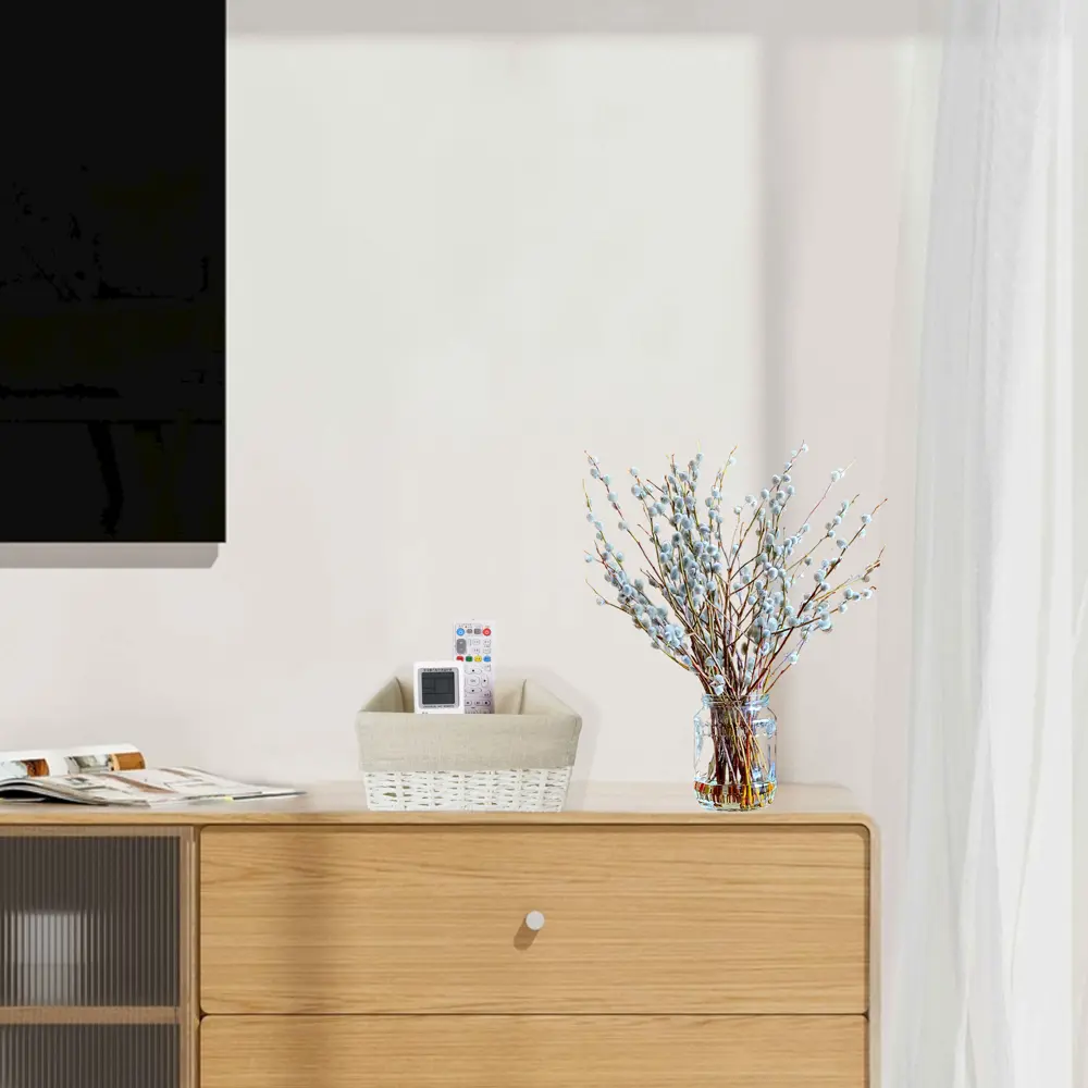 SPACEO Корзина для хранения из бумажных нитей с металлическим каркасом 89344356 Kub STLM-1357372 - Вид №5