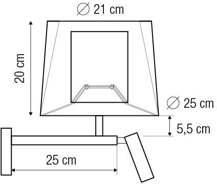 luxcambra Настенный светильник Indiana sun-id-1506337 - Вид №2
