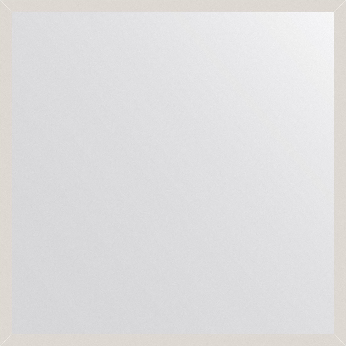 BY 7473 Зеркало в багетной раме - белый 20 mm EVOFORM Definite