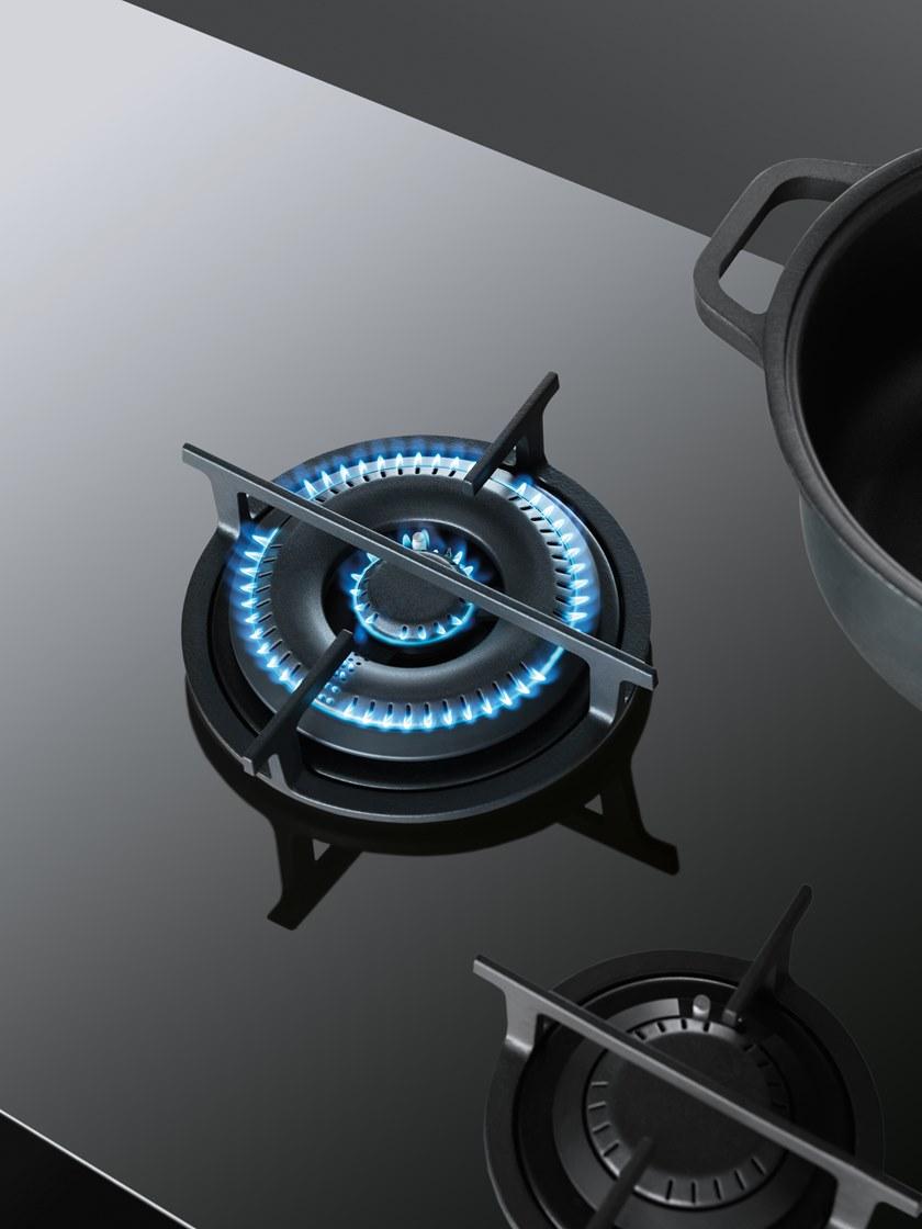 Barazza Газовая встраиваемая стеклокерамическая плита Mizu kasai 1pkm90n - Вид №4