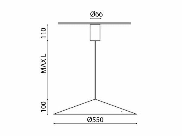 Поликарбонат светодиодный подвесной светильник Arkoslight Dune ARCH-00107205 - Вид №15