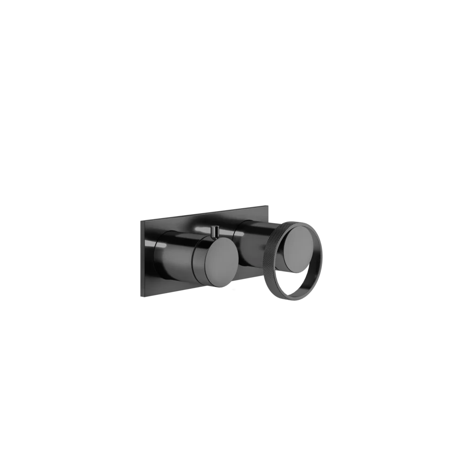Смеситель для душа 63379 706 Gessi Anello ЧЕРНЫЙ МЕТАЛЛ PVD 63379706