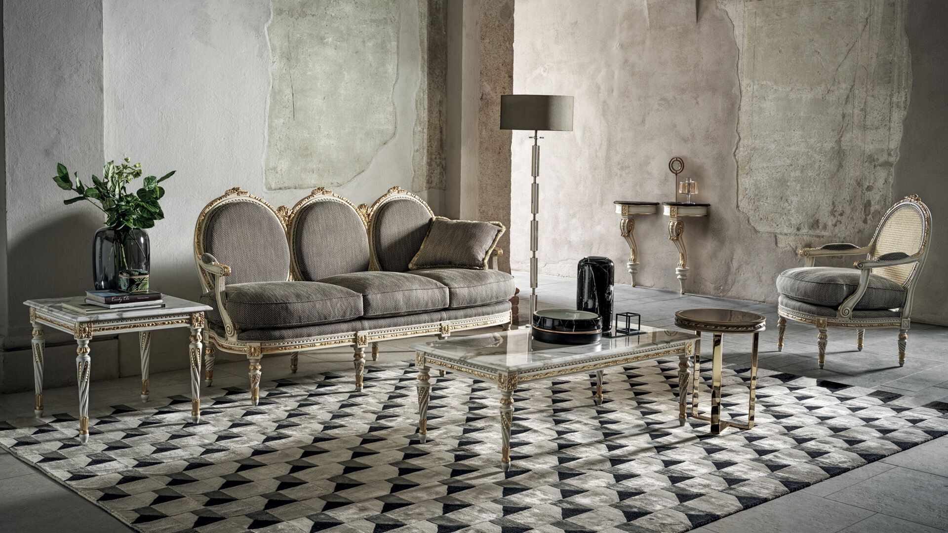 Диван в стиле Людовика XVI ANGELO CAPPELLINI New Classic Interiors ARCH-00151188 - Вид №2