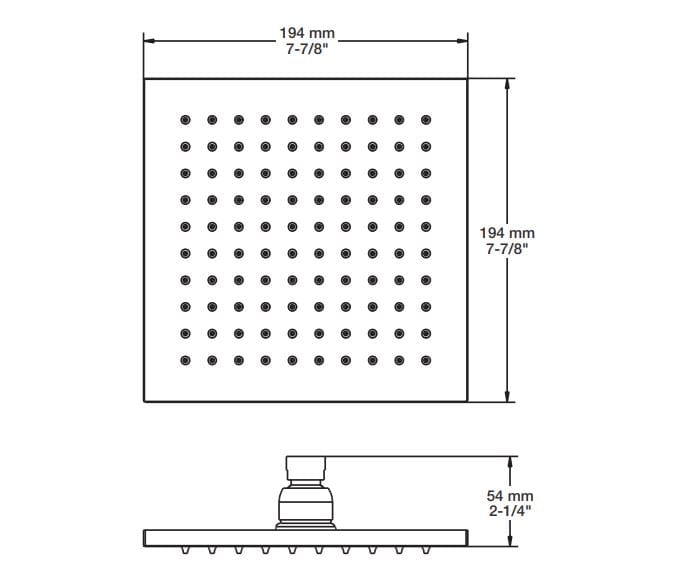 Набор термостатических встраиваемых ванн с ручным душем BARIL PRO-4300-10 ARCH-00139544 - Вид №3