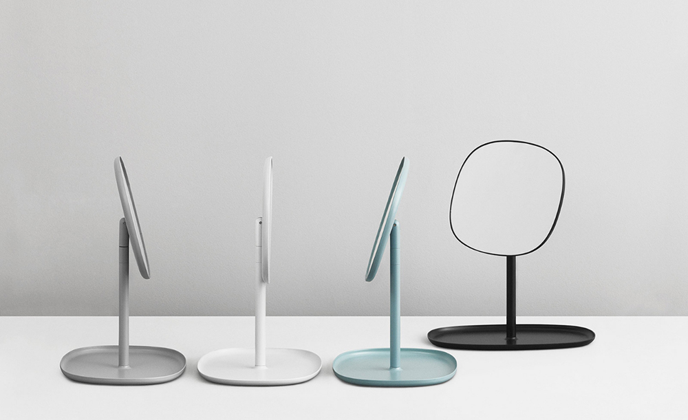 Зеркало настольное Flip жёлтое Normann Copenhagen 372030 - Вид №4