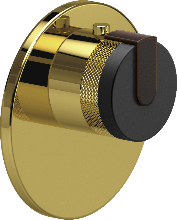 E-8027-R1MBKE-L1OB-AU-T Термостатический переключатель 3/4-Внешняя часть GRAFF MOD+