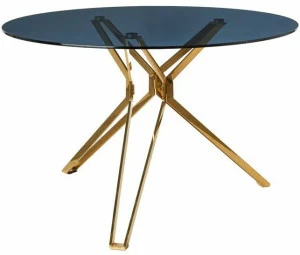 Pols Potten Круглый стол для гостиной из стали и стекла