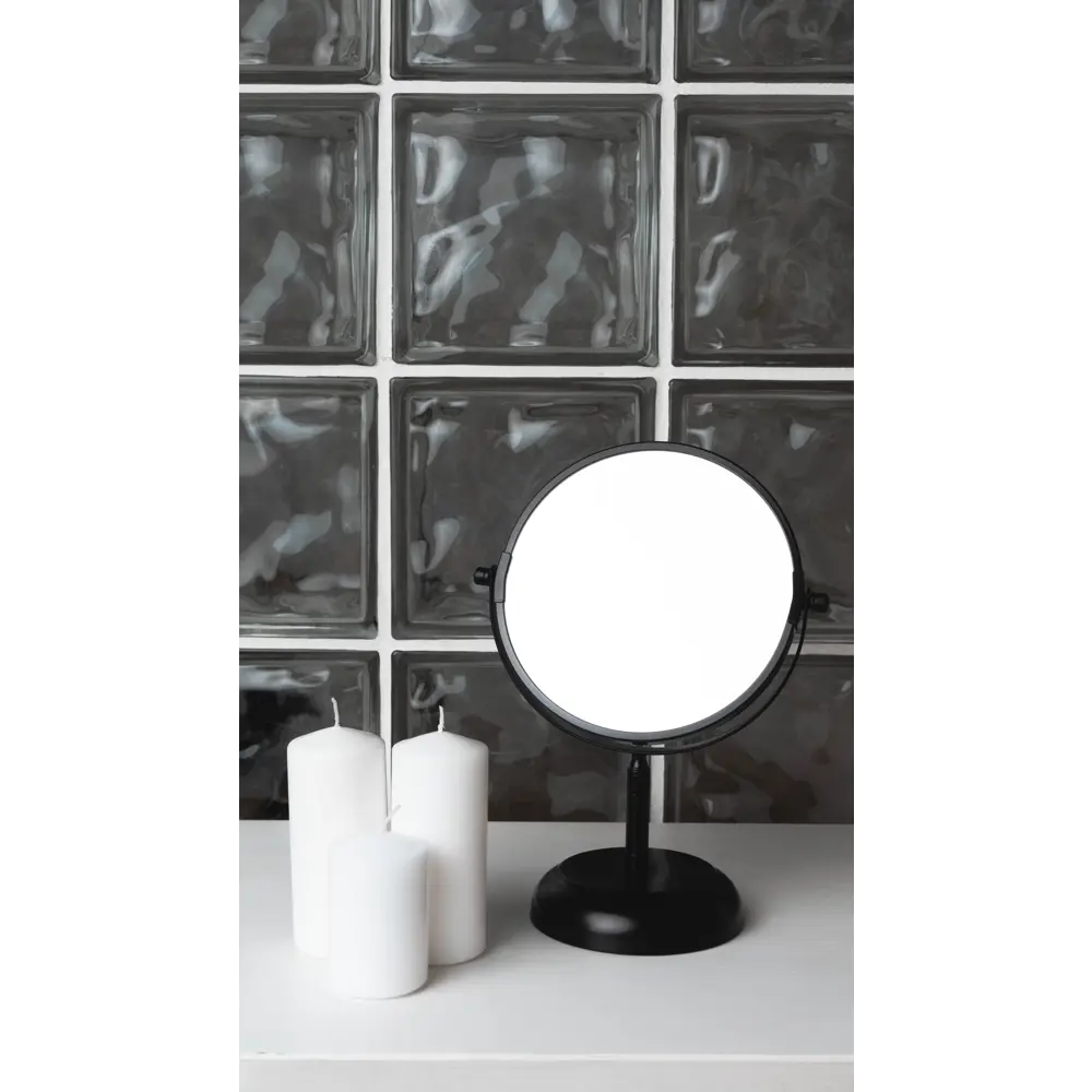 Зеркало косметическое SWENSA двустороннее с регулируемым креплением 82487552 BSA-MR-003 STLM-0028259 - Вид №4