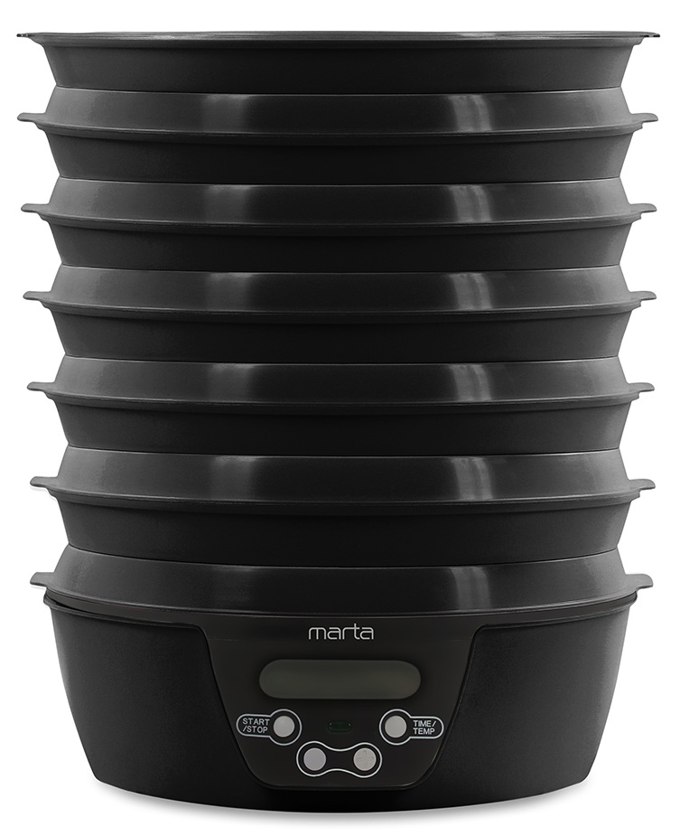 9934675 Сушилка для овощей и фруктов MARTA MT-FD1888E черный STDN-0080720