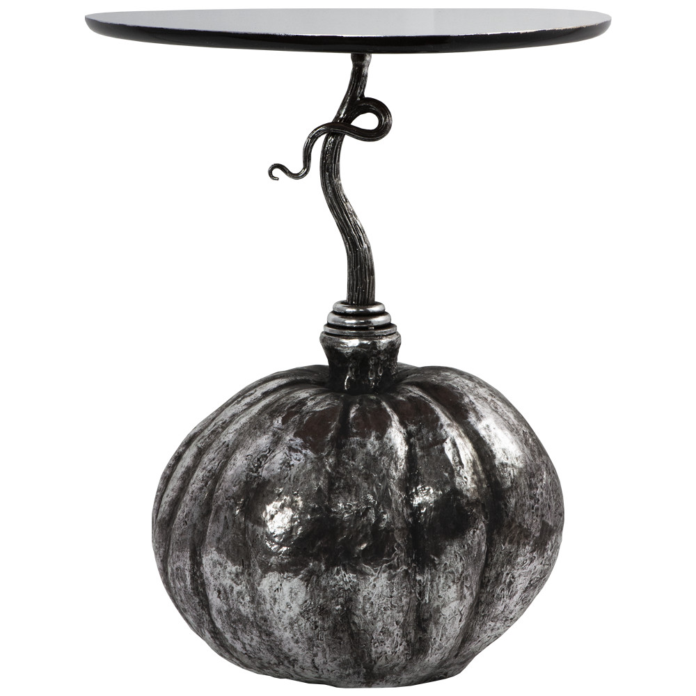 17143 Столик декоративный Королева осени Серебро BOGACHO 4627179652708 - Вид №3