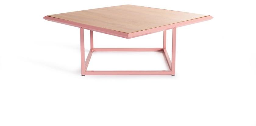 Deadgood Низкий квадратный стальной журнальный столик  Tu1  - Вид №5