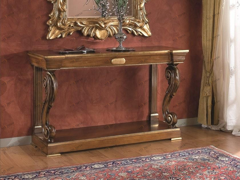 SCAPPINI & C Прямоугольная деревянная консоль 35th anniversary 294/294-ws