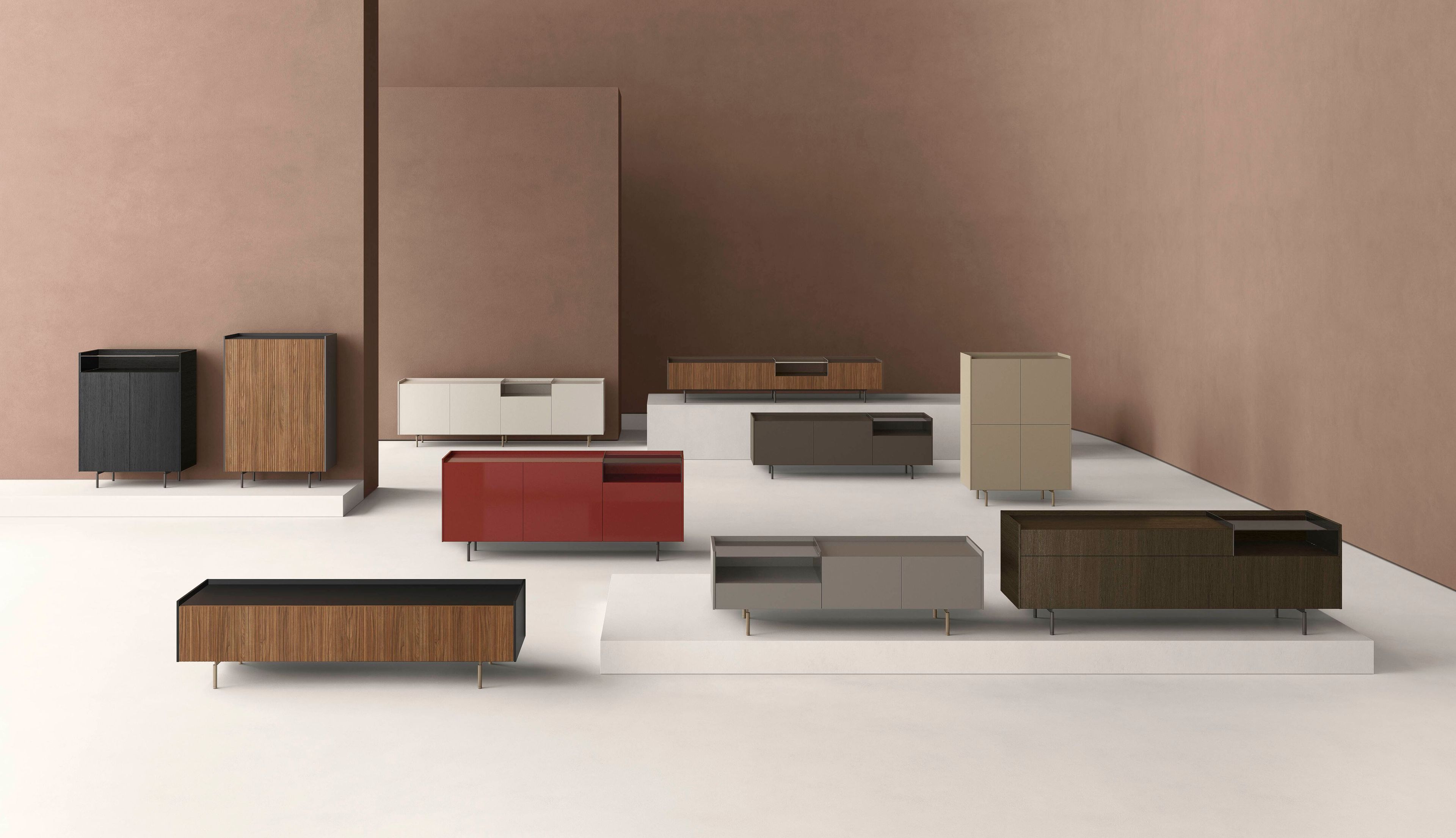 Деревянный шкаф с распашными дверями Alf DaFrè Diko ARCH-00026775 - Вид №7