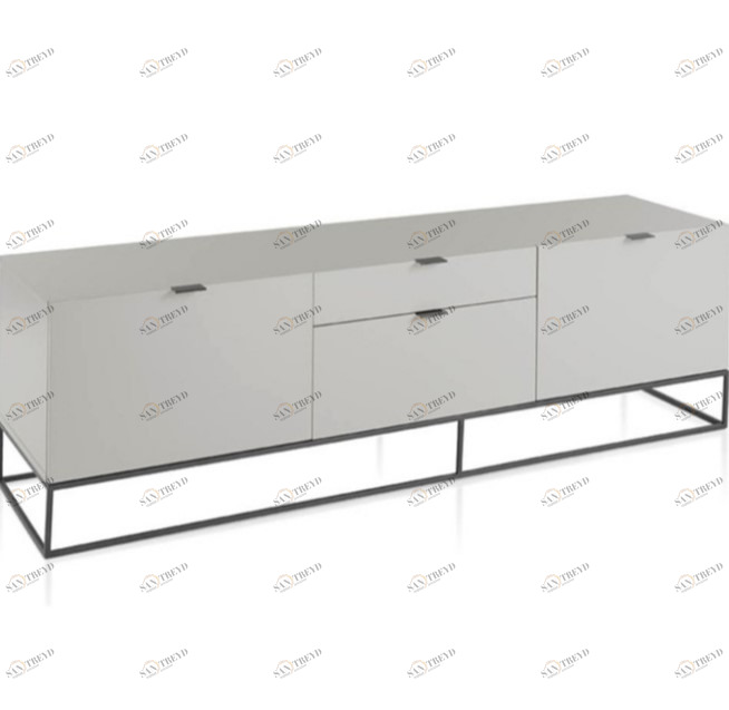 Тумба под телевизор белая широкая 240 см Personal от Angel Cerda ANGEL CERDA  148687 Белый 