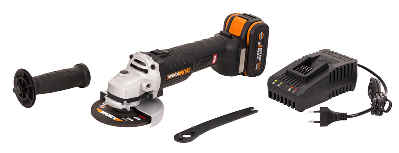 Углошлифовальная машина (УШМ) Worx WX813 PowerShare 20V 9083087 STDN-0061099 - Вид №6