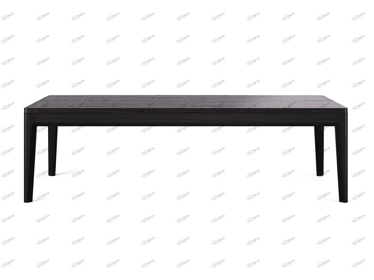 Журнальный столик прямоугольный 120 см черный дуб Case №4 THE IDEA  210102 Черный 