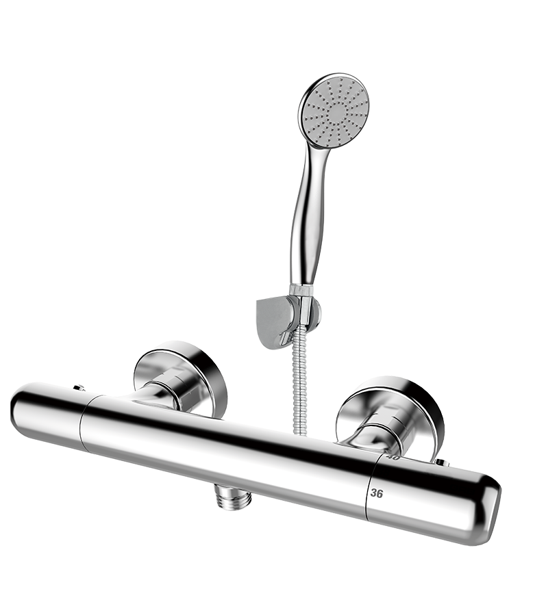 35315350 BASIC Chrome Термостатический душ Хром GRB MIXERS 