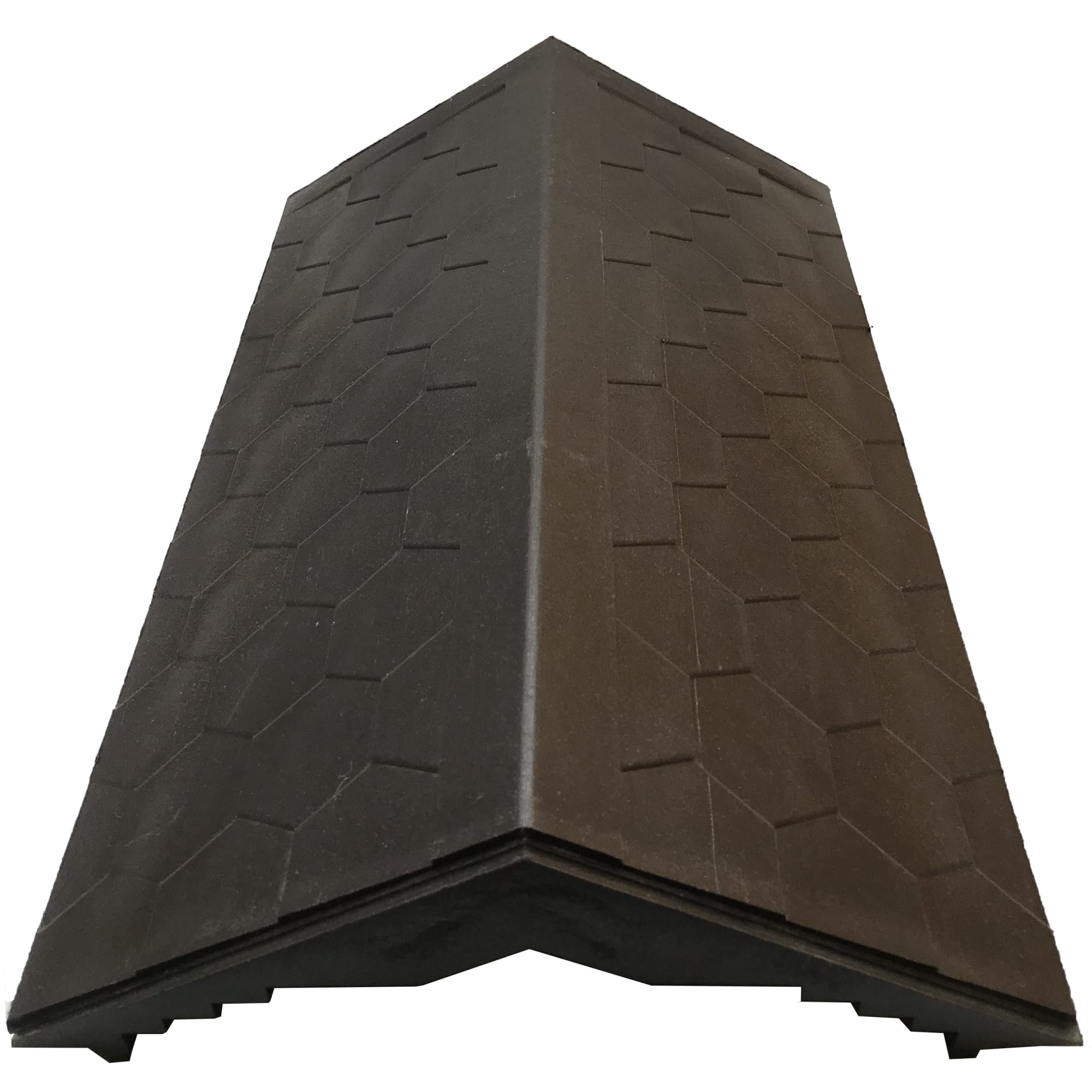 82664519 Парапет на забор полмпесчаный 0.5 кирпич коричневый Santreyd 