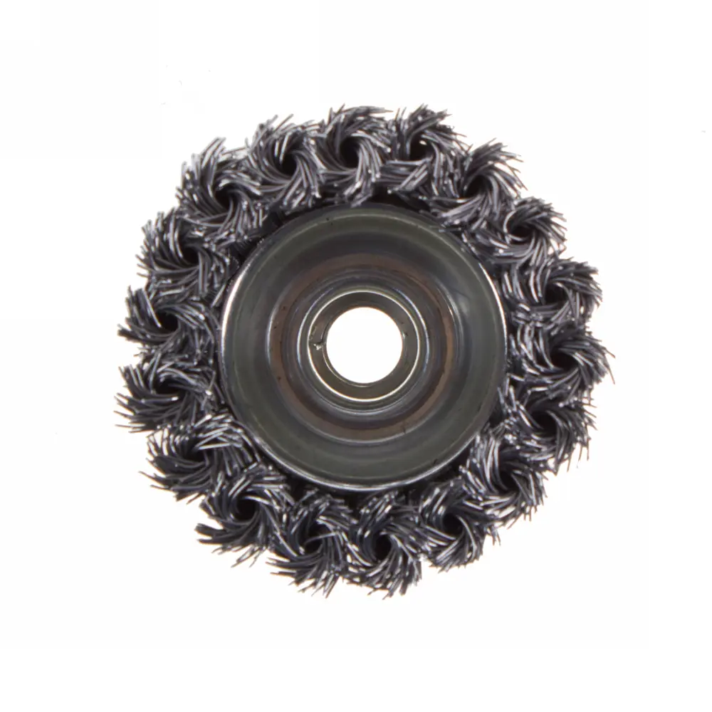 Чашечная щётка Dexter для УШМ 75 мм - эффективное удаление ржавчины и заусенцев 17409911 STLM-0008095 - Вид №1