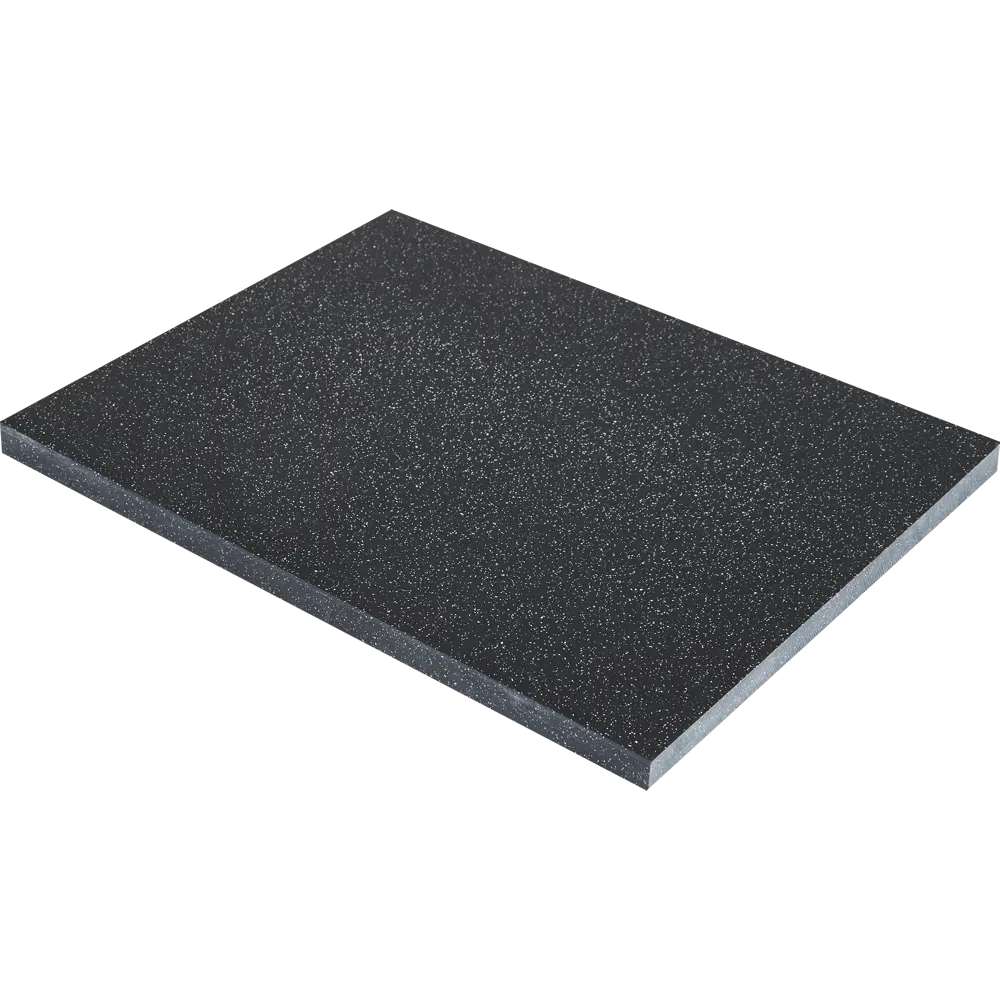 Столешница Santreyd Night - искусственный камень черный 120×80 см 84168268 Найт STLM-0046748 - Вид №5